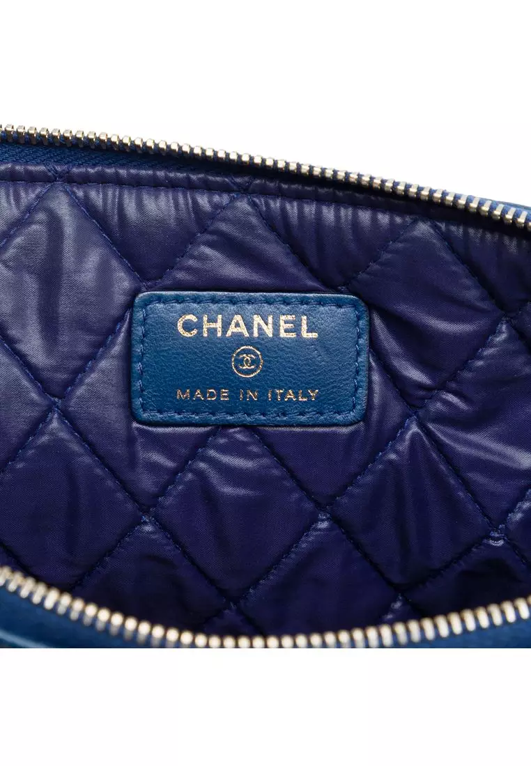 Pre-Loved Chanel Medium Bi Quilted Lambskin O Case Clutch