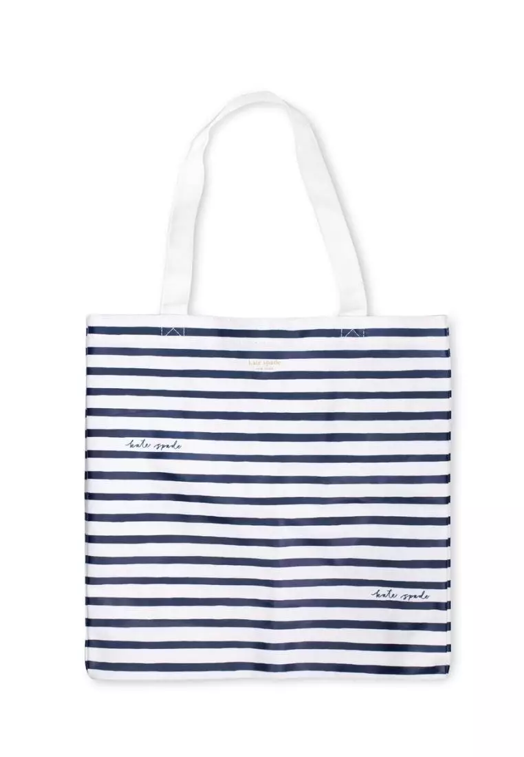 Kate spade striped tote bag
