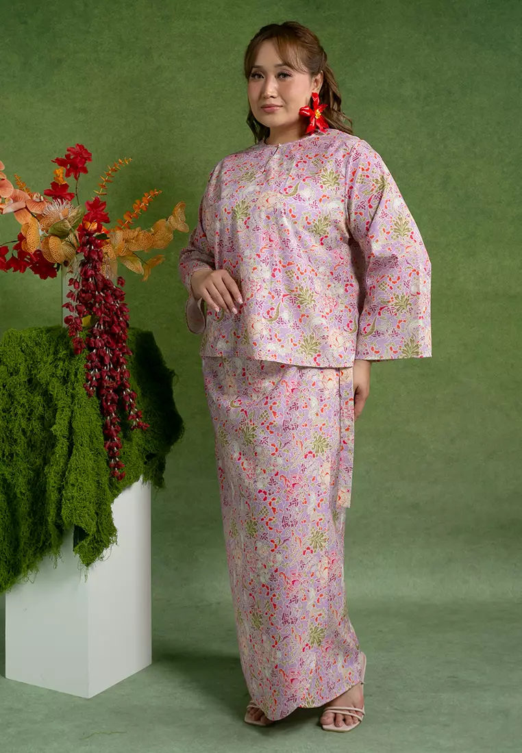 Miza Plus size Kurung Set