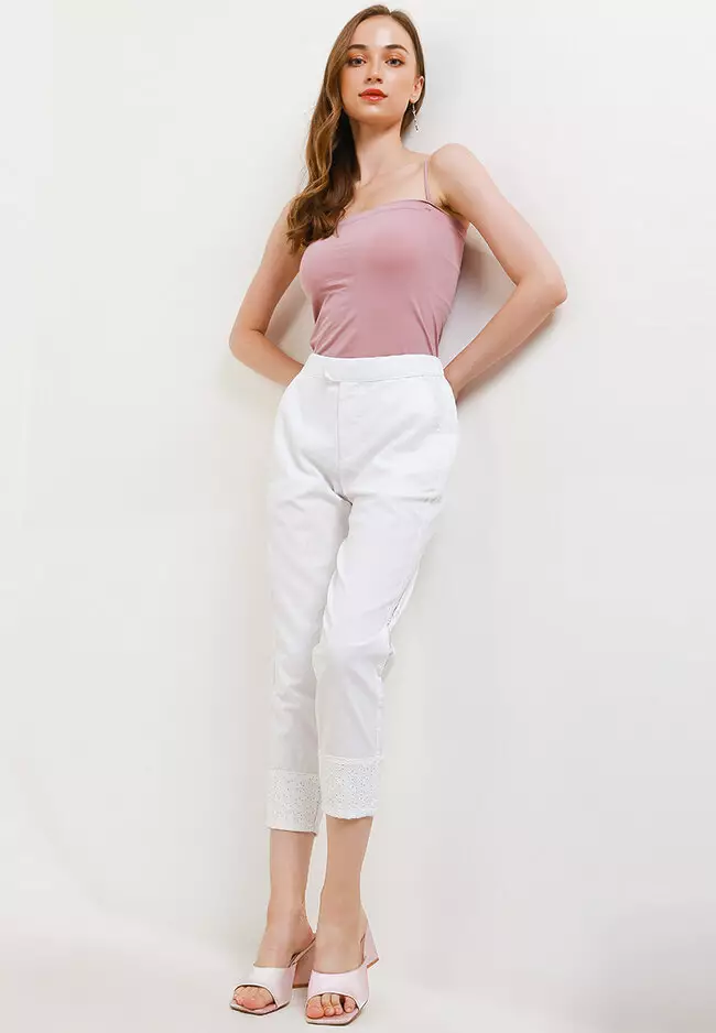 Women's Reflex Tapered Elastic Capri