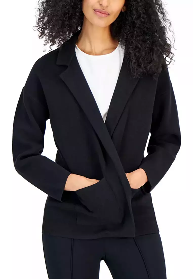 Anne klein black on sale blazer