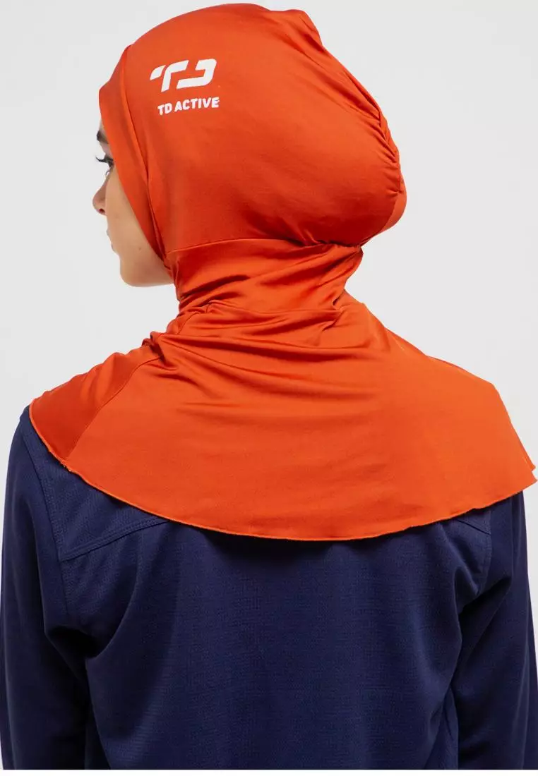 Td Active LH021 Sport hijab betta orange