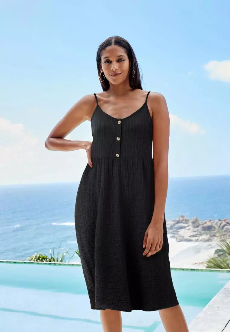 Zalora button down dress top