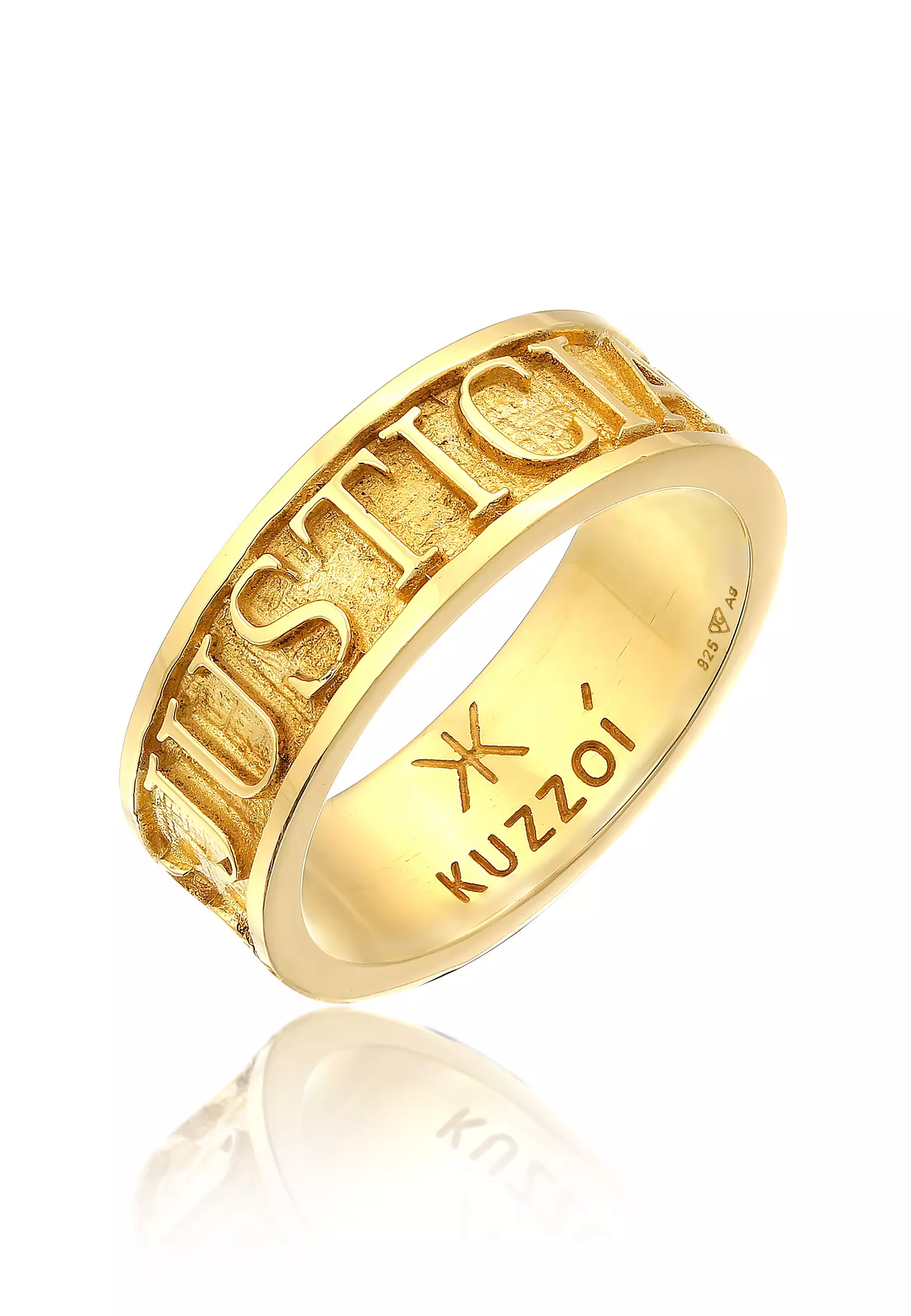 Gold ring for on sale men with name