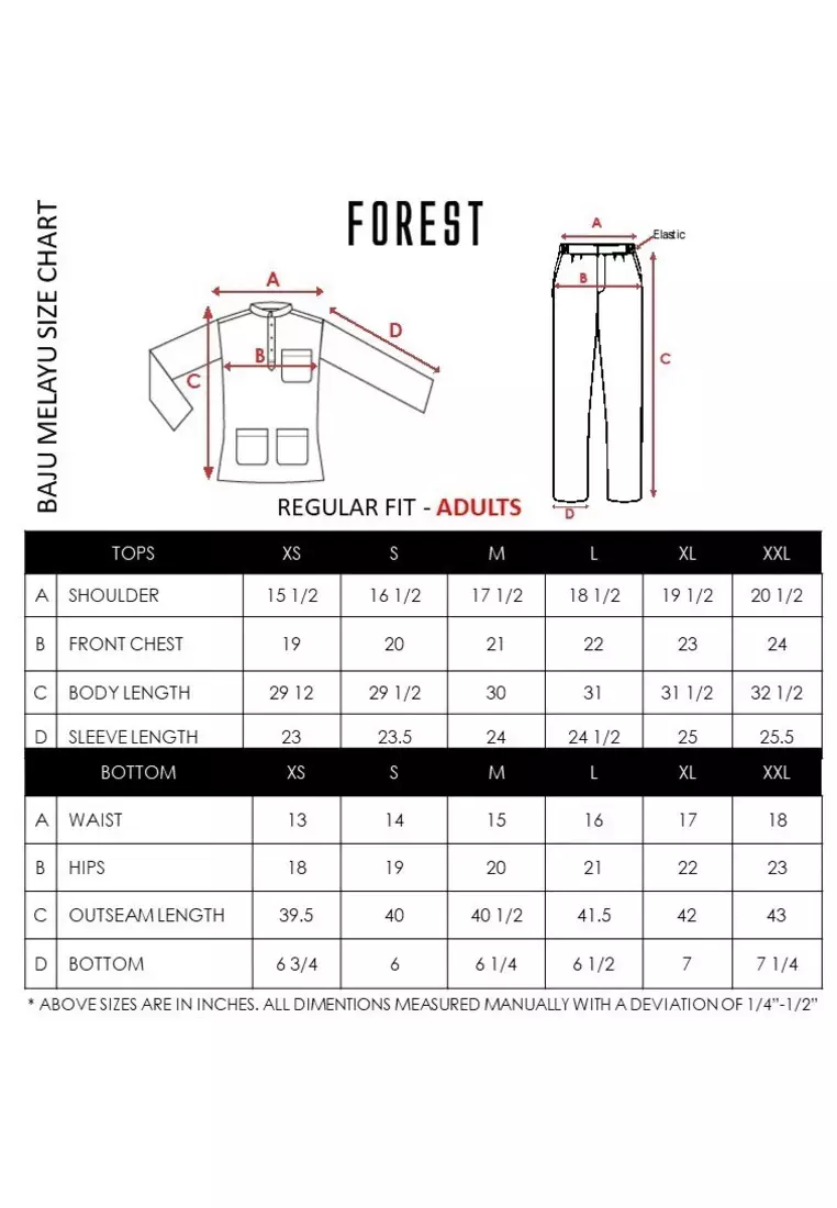 Forest x Hatta Dolmat Baju Melayu Cekak Musang Regular Fit - BM23766-13Khaki