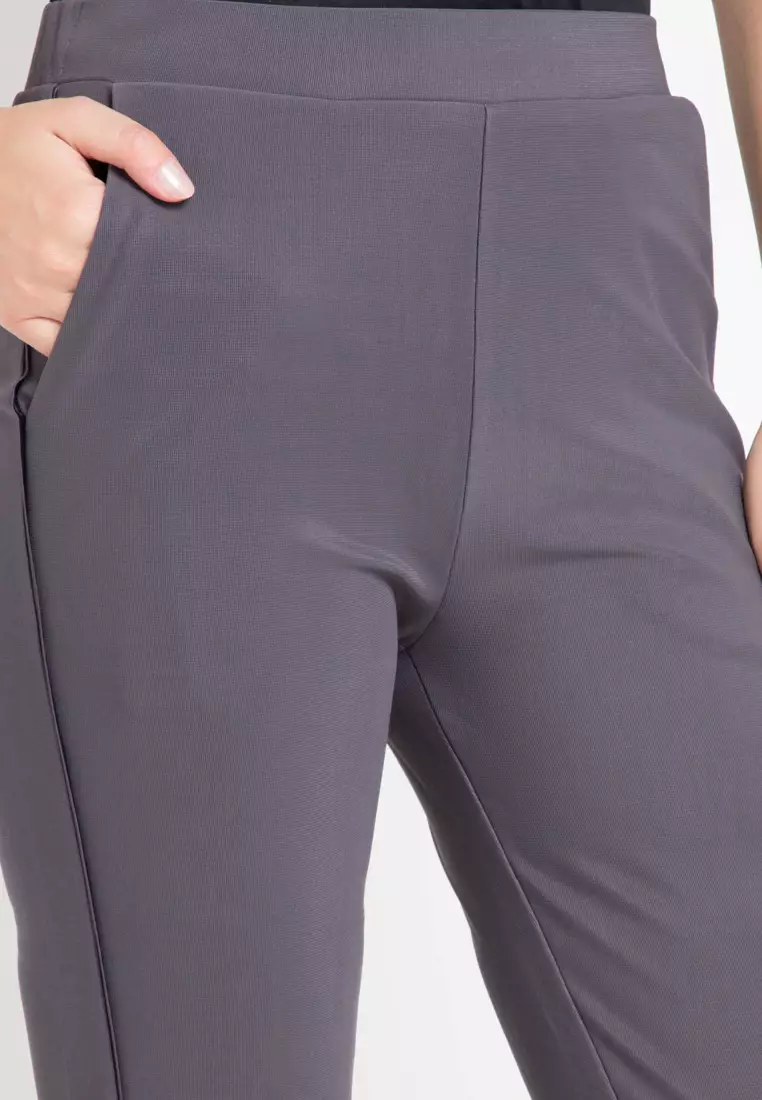 Stretch Straight Jogger Leg Pants