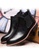 Twenty Eight Shoes black VANSA   Stylish Rivet Leather Elastic Boots  VSM-B2568 2234FSH462C854GS_4