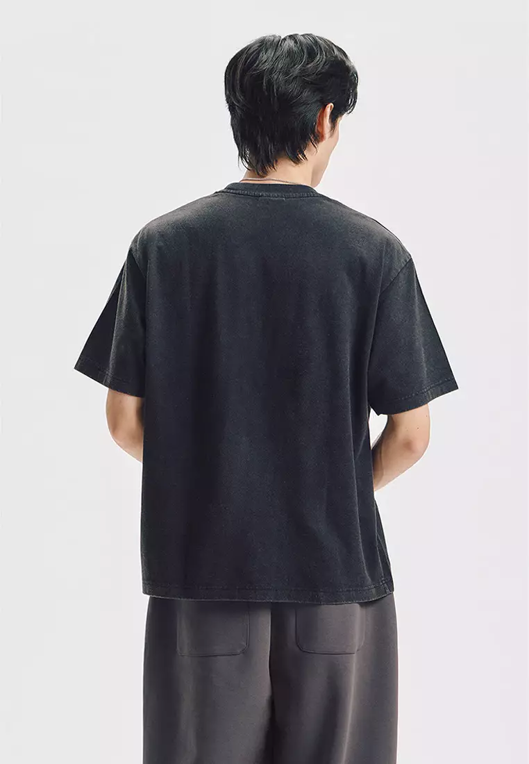 Relaxed Acid Wash T-Shirt