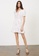 Maje white and multi Printed Jacquard And Ruffle Dress E8F5BAAB212118GS_6