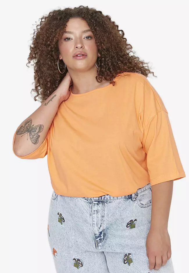 Trendy plus on sale size t shirts