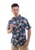 KAMDAR black and blue Zaalan Hawaii Shirt CC923AA62818A7GS_3