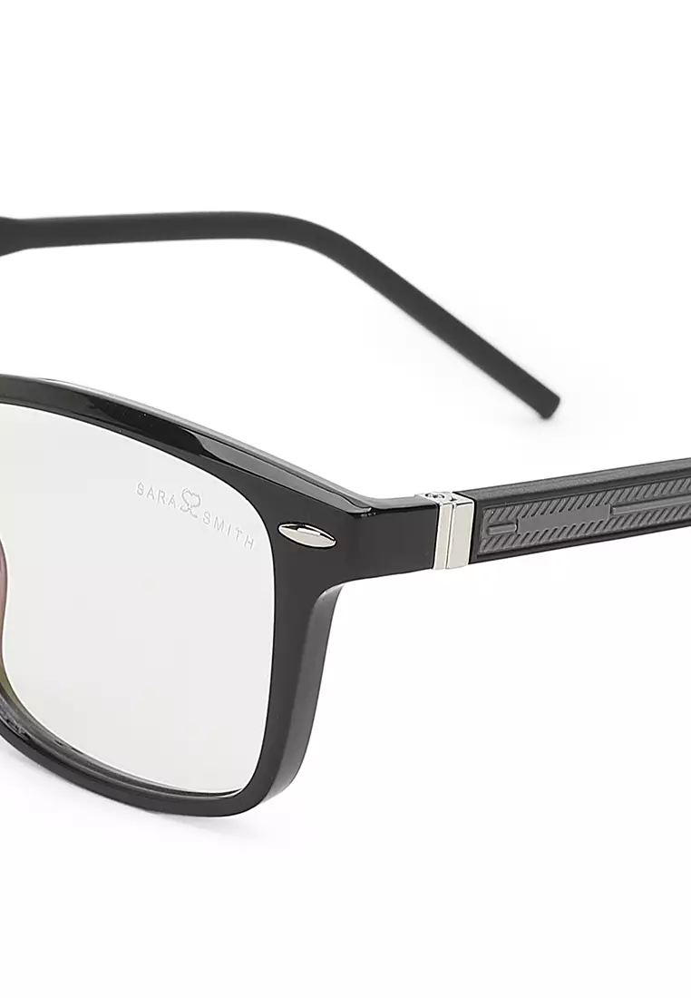 Unisex Photochromic Wayfarer Sunglasses - Glossy Black