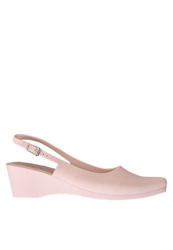 Twenty Eight Shoes pink VANSA Jelly Slingback Rain and Beach Sandals VSW-R521 F46D1SH10BA411GS_1