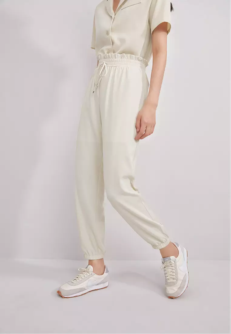 Elastic Waist Jogger Pants