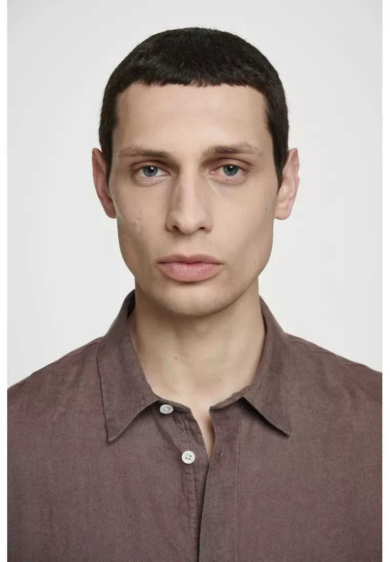 RELAXED LINEN SHIRT