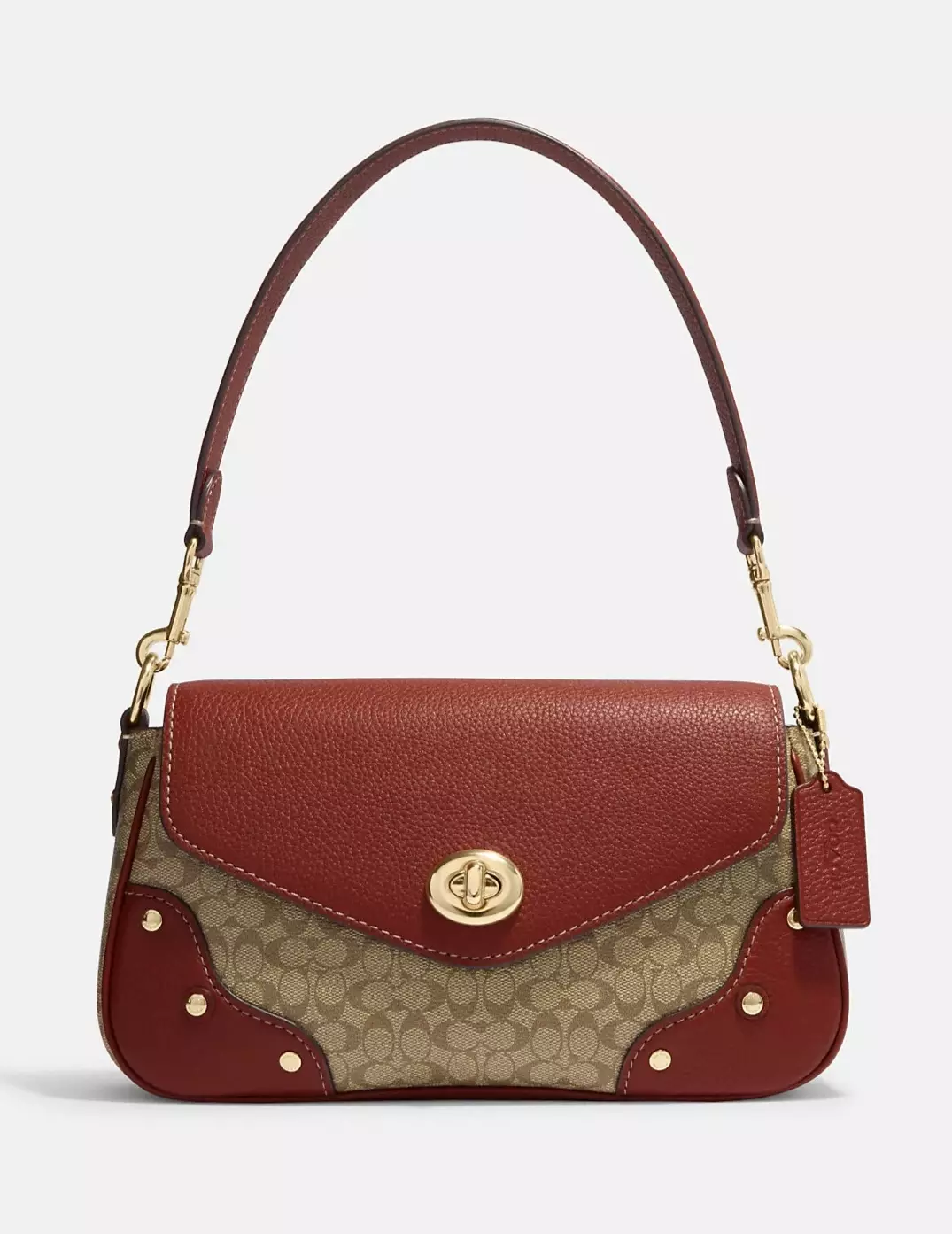 Jual Coach Coach Millie Shoulder Bag In Colorblock Signature Canvas ...