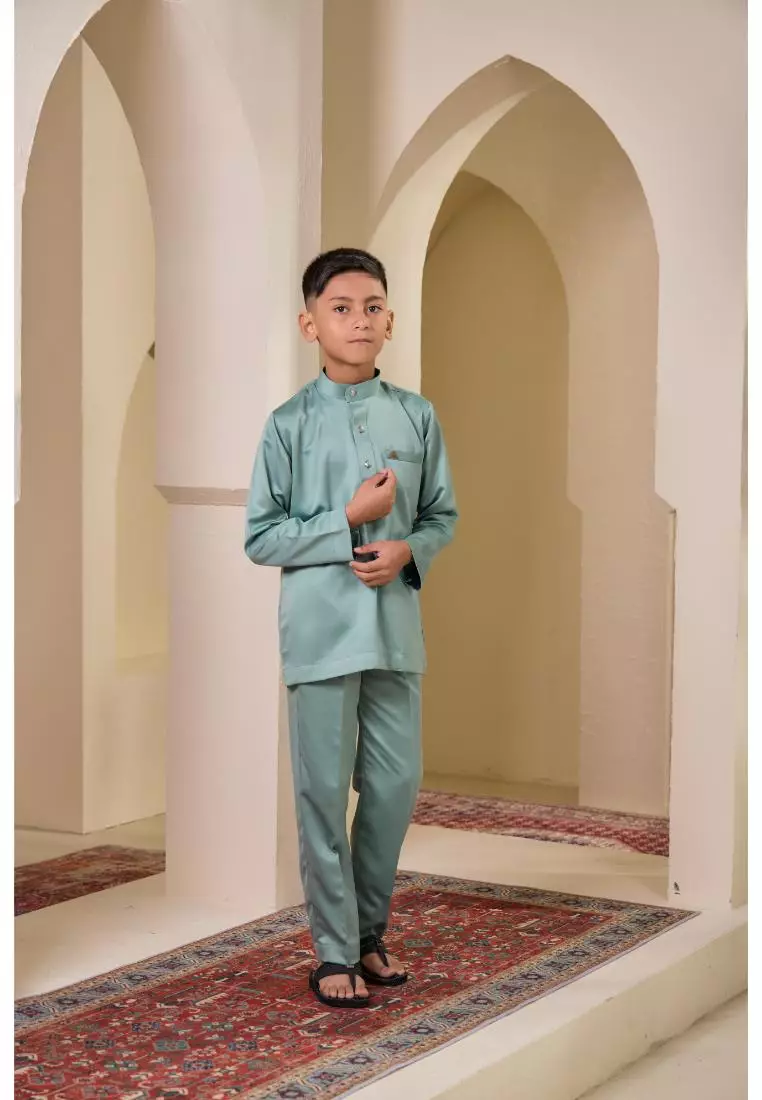 Baju Melayu Moden Putra For Kids
