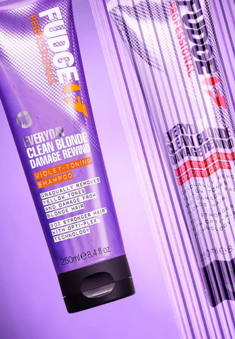 Shampoo Fudge Malaysia Rewind FUDGE Damage [FU8612] ZALORA Blonde Clean Buy | Online 250ml Everyday