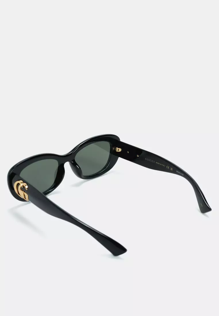 Buy Gucci Double G Oval Sunglasses Online | ZALORA Malaysia