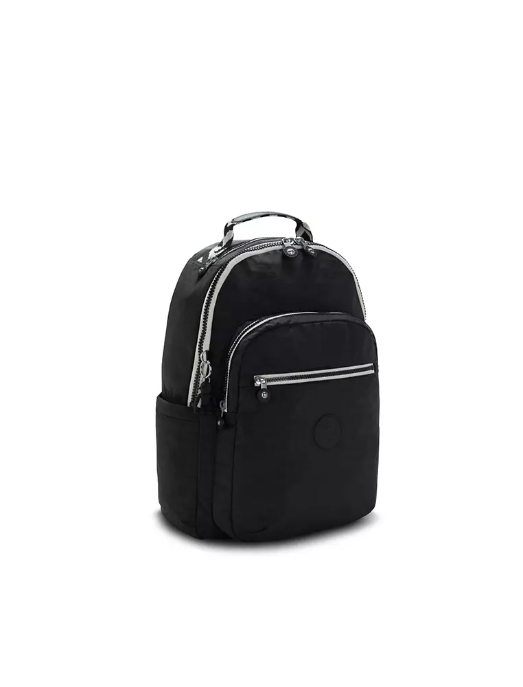 Buy Kipling Kipling SEOUL Black Chevron Backpack 2024 Online ZALORA   Kipling 8878 3761643 4 