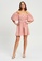 The Fated pink Corte Mini Dress 2010DAA9C295E6GS_5