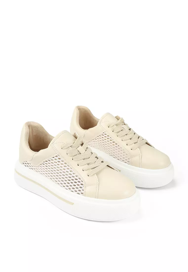 White womens platform sneakers store