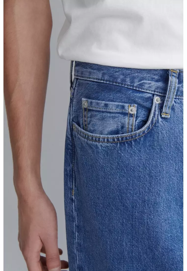RIDER RELAXED-FIT STRAIGHT-LEG JEANS