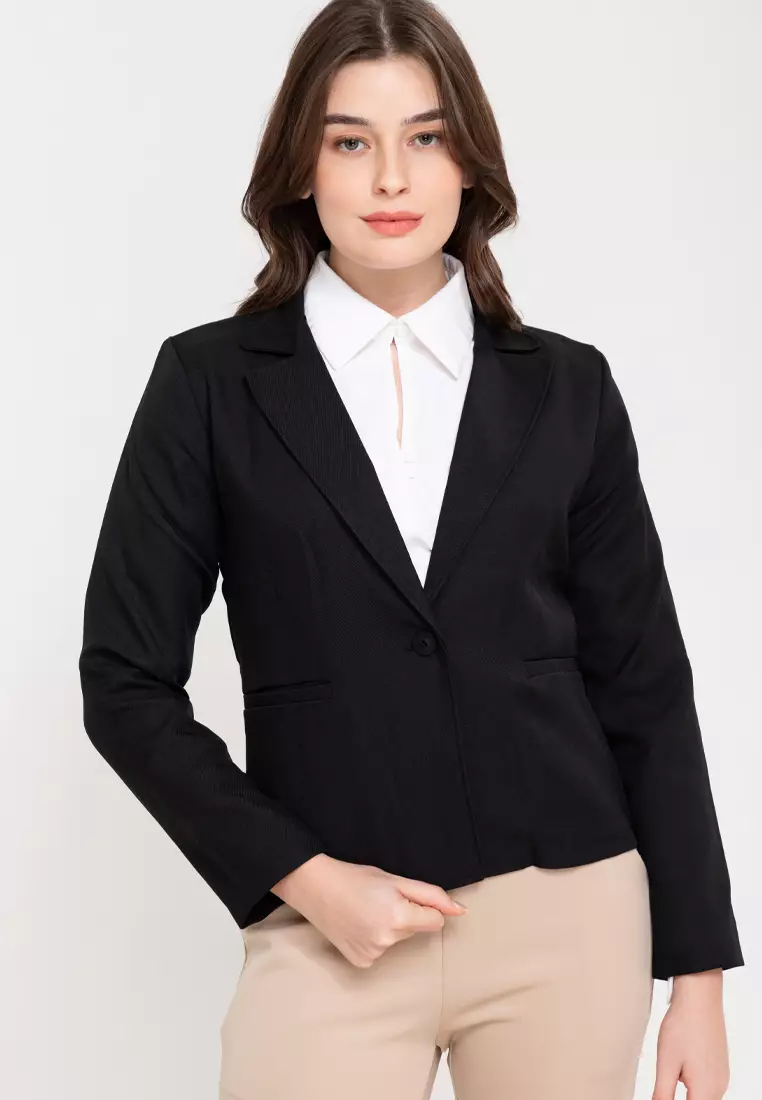 Therese Blazer With Lapel