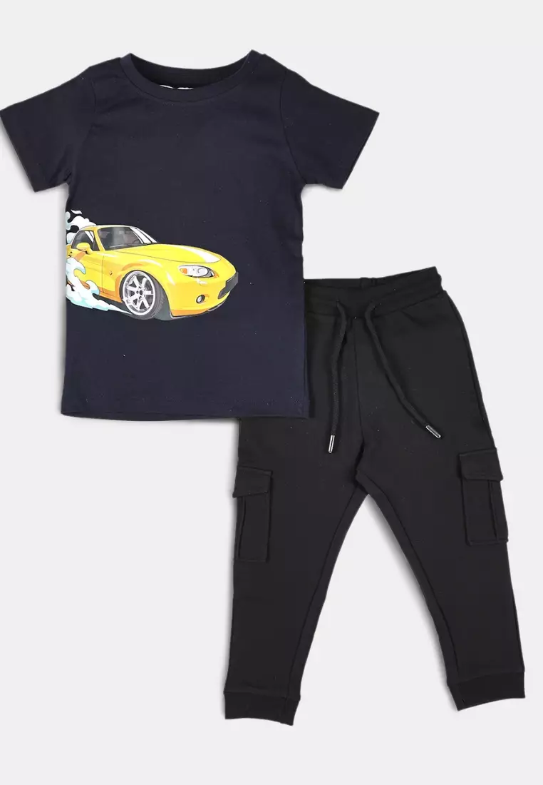 Formula Race T-Shirt And Jogger Set