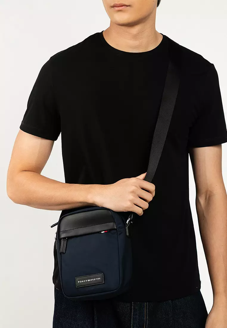 Nylon Mini Reporter Bag - Tommy Mainline