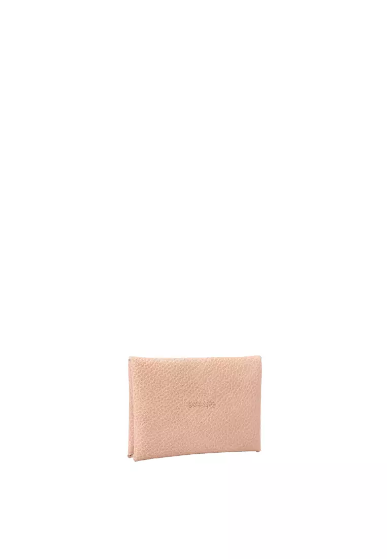 卡片套 - 粉褐色