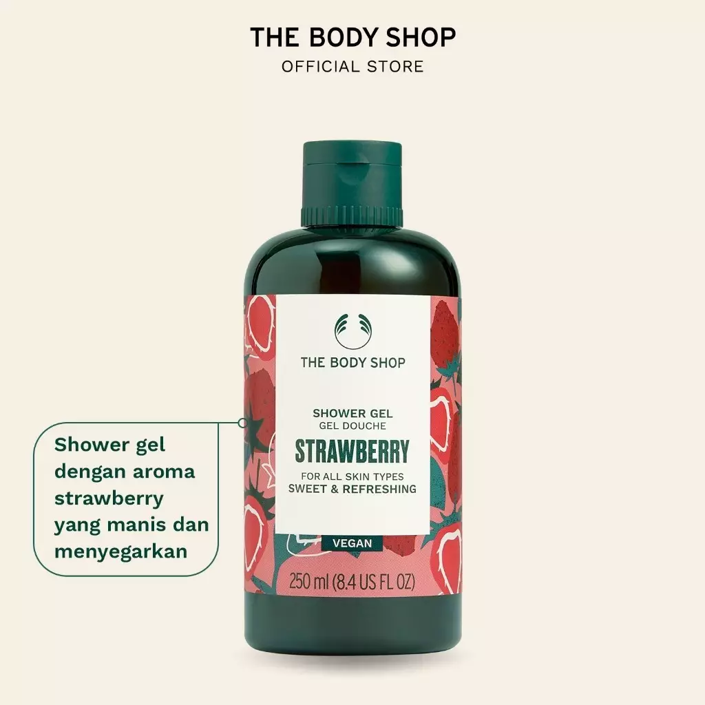 Strawberry Shower Gel 250ml