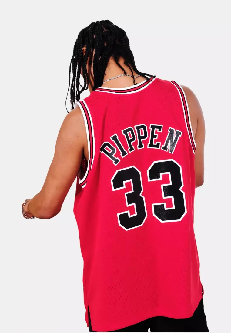 #33 Scottie Pippen 1997 Chicago Bulls Swingman Basketball Jersey