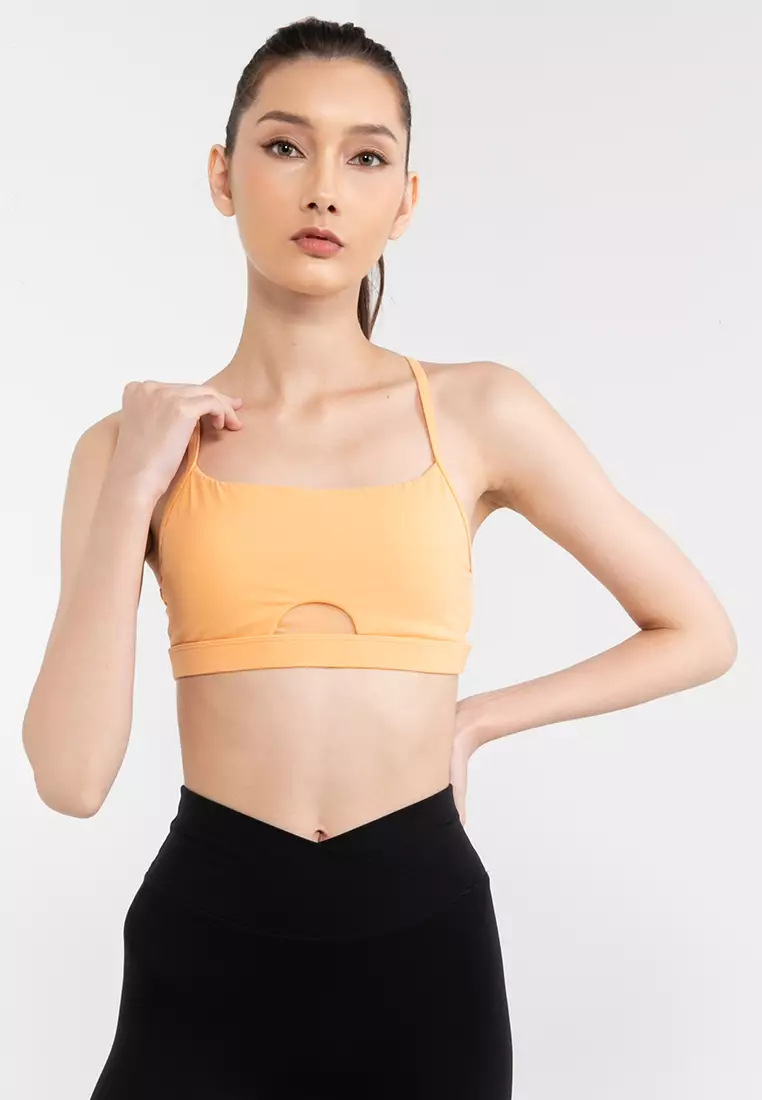 Cotton On Body Ultra Luxe Mesh Strappy Crop Bra 2024, Buy Cotton On Body  Online