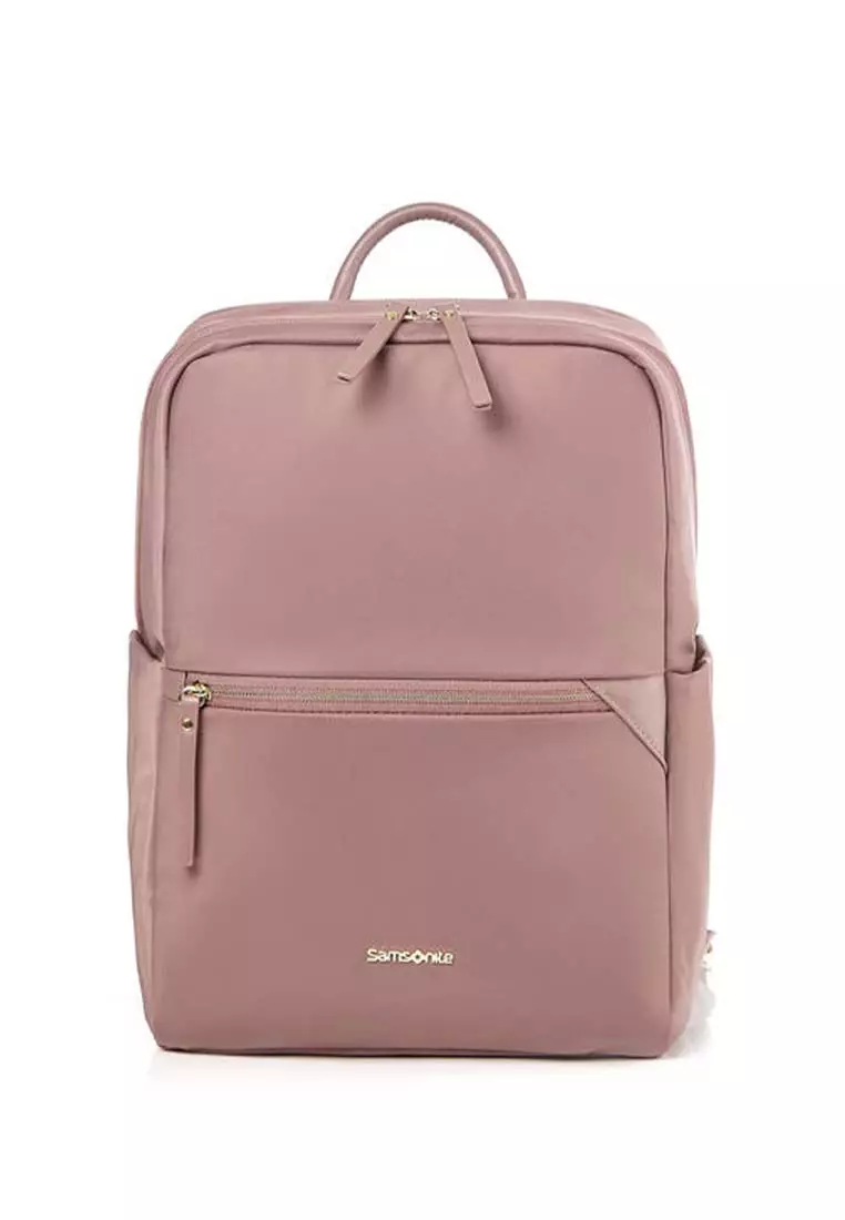 PRUDENCE ECO BACKPACK 14.1" STRAP ANTM - ROSE TAUPE