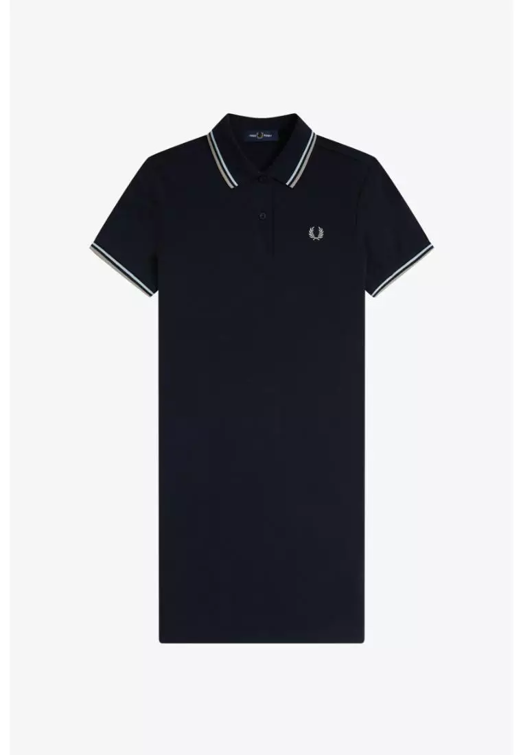 Fred Perry D3600 Twin Tipped Fred Perry Dress (Navy / Light Ice / Warm Oat)