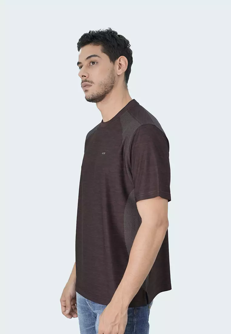LGS - Kaos Olahraga Quick Dry - Regular Fit - Warna Variasi - Running - Tenis - Basket - Katun Nyaman