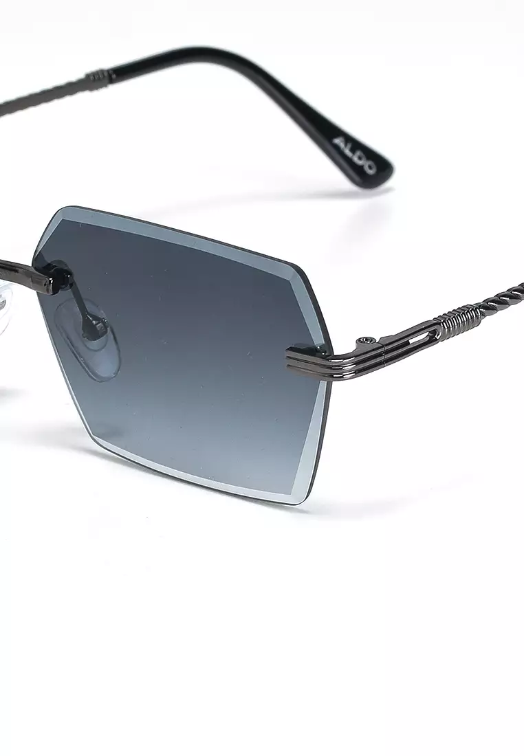 Kaaolle Rimless Rectangular Sunglasses