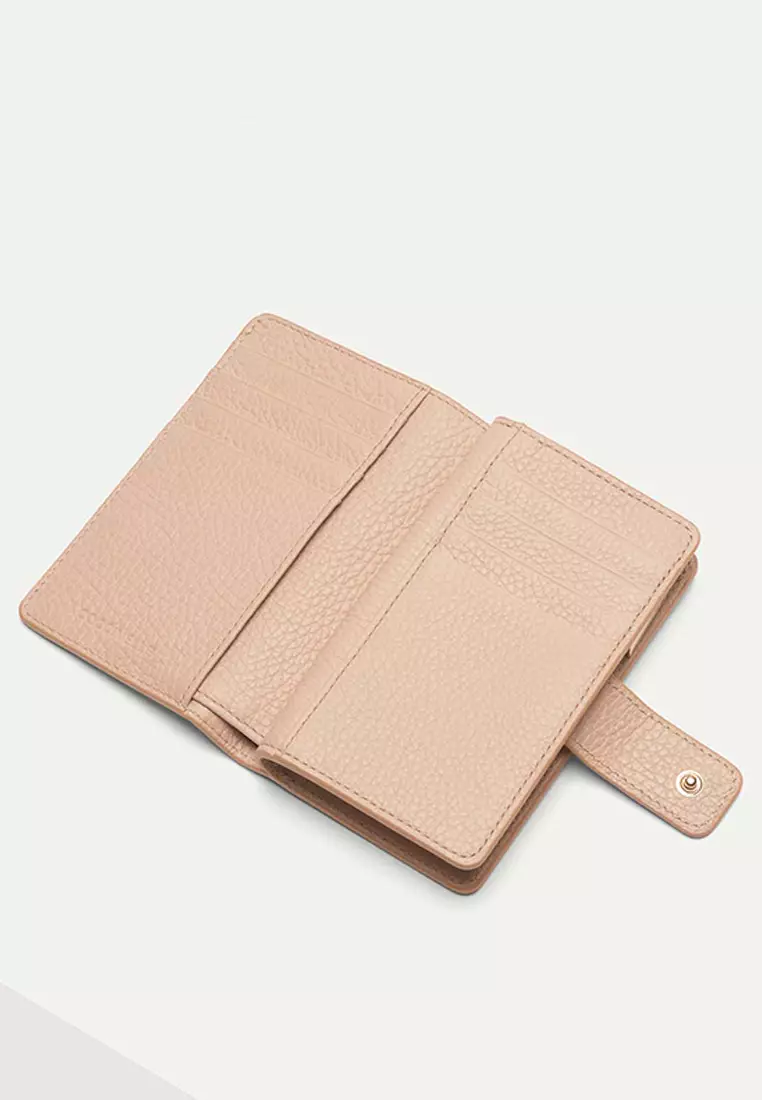 Coccinelle Metallic Soft Compact Wallet Rosette | Duty Free | Black Friday