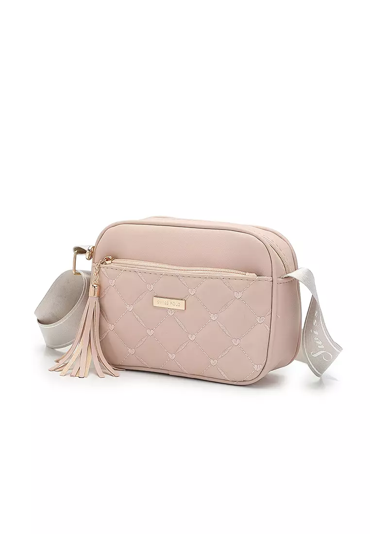 Women's Sling Bag / Crossbody Bag - Pink