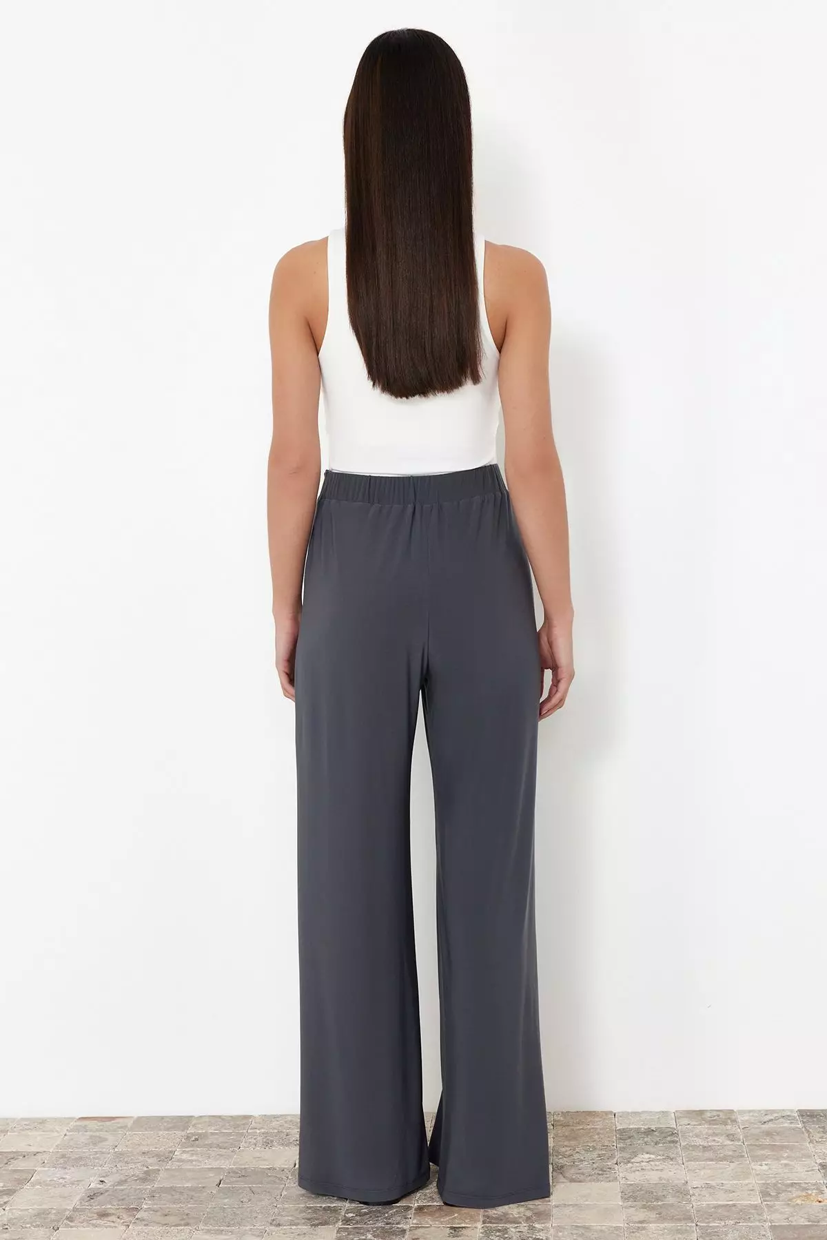 Slits Wide Legs Trousers