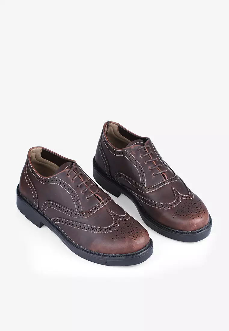 Sepatu Oxford Formal Pria Big Size M.Clint