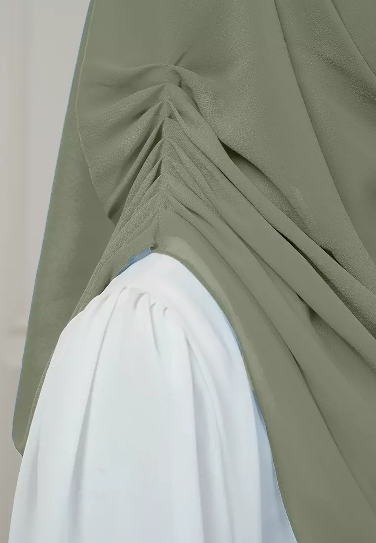 HIJAB INSTAN AURORA - DUSTY SAGE
