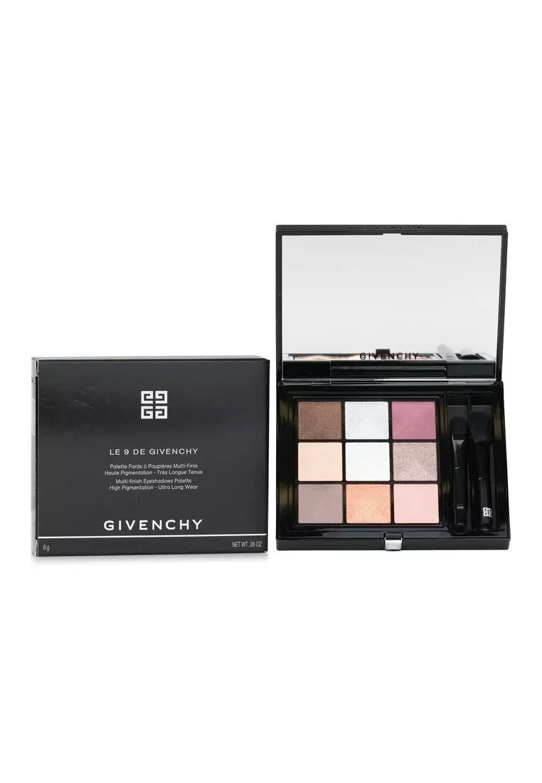 GIVENCHY - Le 9 De Givenchy Multi Finish Eyeshadows Palette (9x Eyeshadow) - # LE 9.01 8g/0.28oz