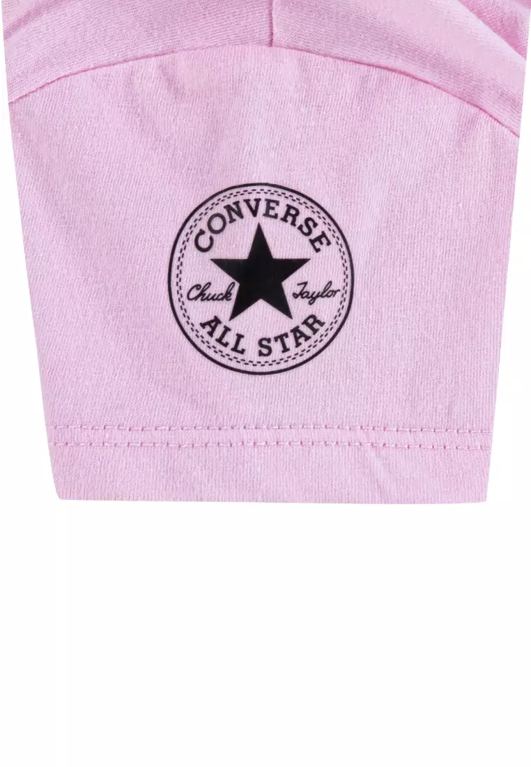 Newborn pink sales converse