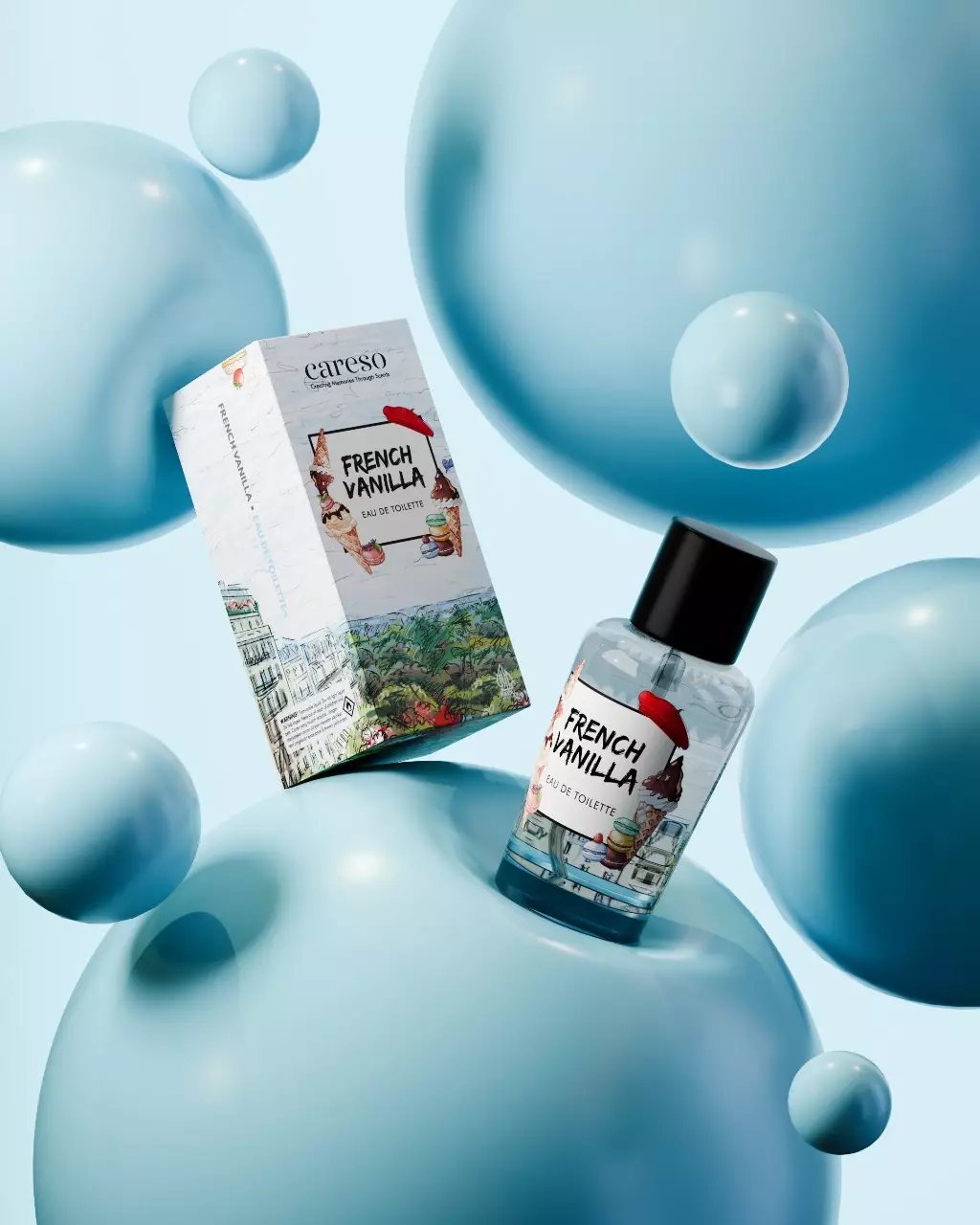 Careso - Eau De Toilette -  French Vanilla 50ml