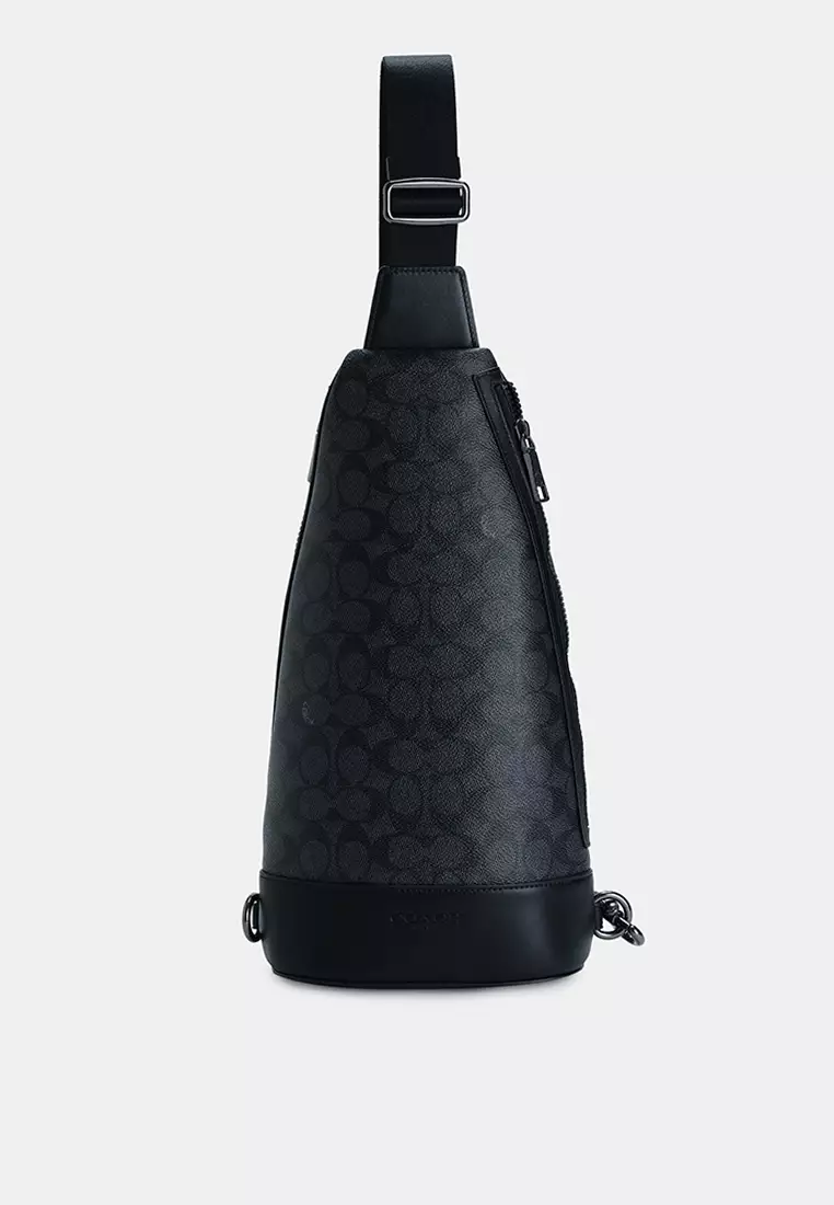 Jual Coach Dominic Sling Pack In Signature Canvas Original 2026 ...