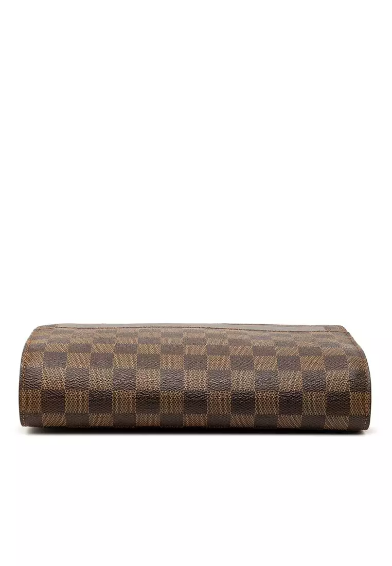 Pre-Loved Louis Vuitton Damier Ebene Saint Louis Pochette