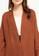 Peponi brown Oversize Cardigan ED025AACE3980FGS_3