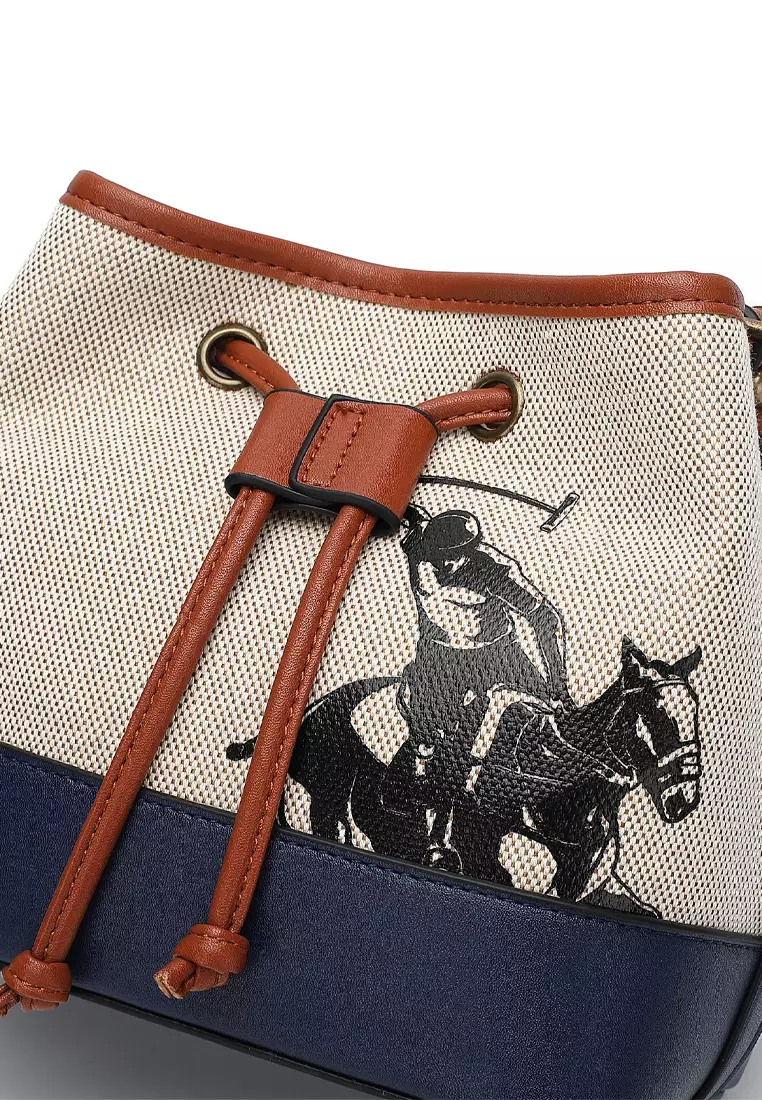 Top Handle Bag / Sling Bag / Crossbody Bag - Blue